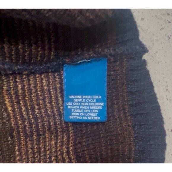 Vintage Towncraft Acrylic Sweater Men's XL Pullover Grandpa Cosby Grunge - Picture 7 of 7